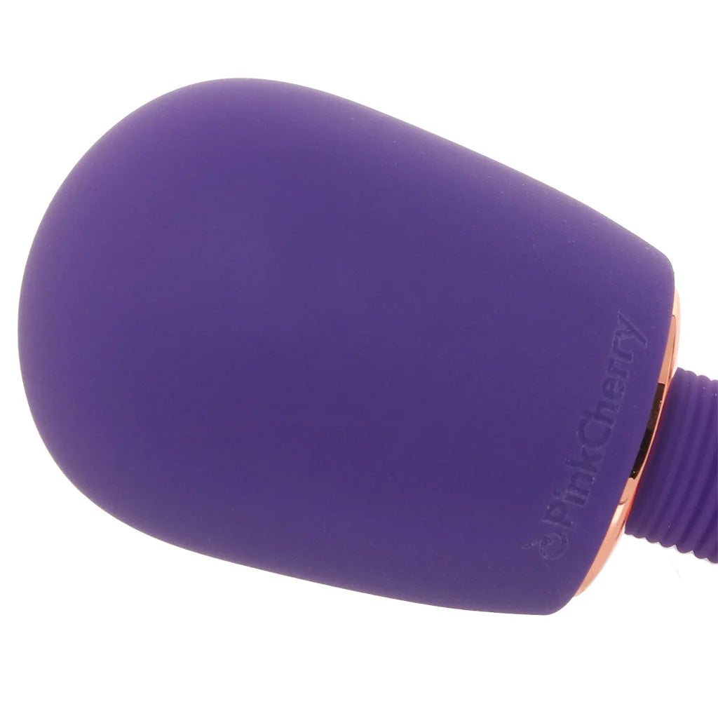 PinkCherry Luxury Slim Rechargeable Wand in Purple Vibrators > Wands - Tophatter Daily Deals