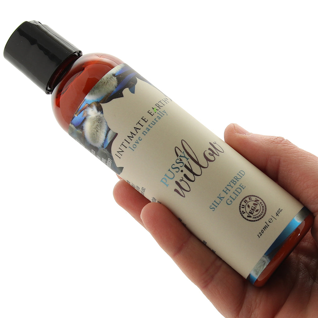 Pussy Willow Silk Hybrid Glide in 4oz/120ml - Tophatter's Adult Products Lubes and Lotions > Hybrid Lubricants - Tophatter Daily Deals