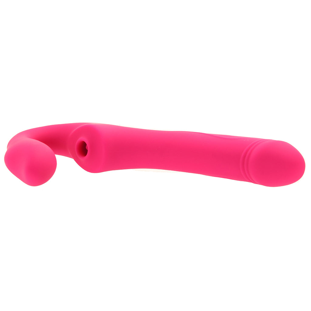 Strap U Mighty Licker Strapless Strap-On Vibe Vibrators > Strap-On & Wearable - Tophatter Daily Deals