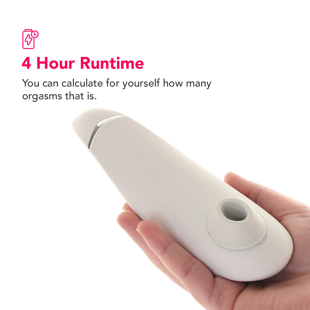 Womanizer Premium 2 Pleasure Air Stimulator in Gray Vibrators > Clitoral Stimulators - Tophatter Daily Deals