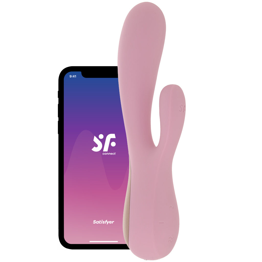 Satisfyer Mono Flex Vibe in Mauve Vibrators > Rabbit Vibrators - Tophatter Daily Deals