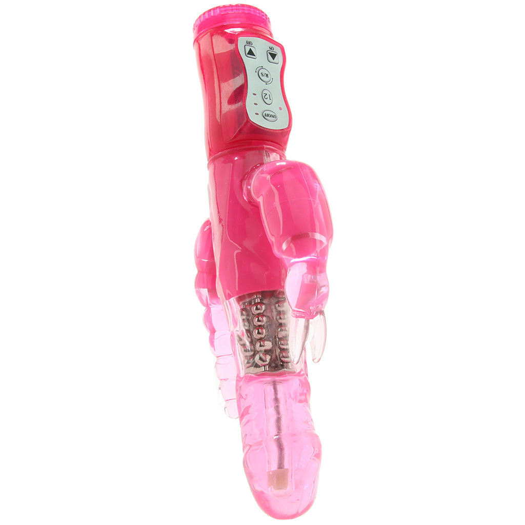 PinkCherry Triple Stimulator Rabbit Vibe - Tophatter's Vibrator Deals Online Vibrators > Rabbit Vibrators - Tophatter Daily Deals
