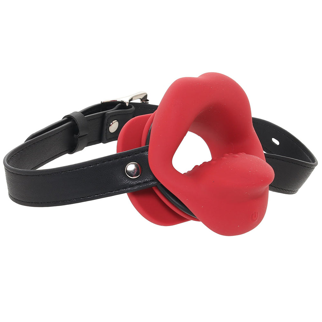 Master Series Vibrating Sissy Mouth Gag - Tophatter's Vibrator Deals Online Bondage and Fetish > Ball Gags & Mouth Restraints - Tophatter Daily Deals
