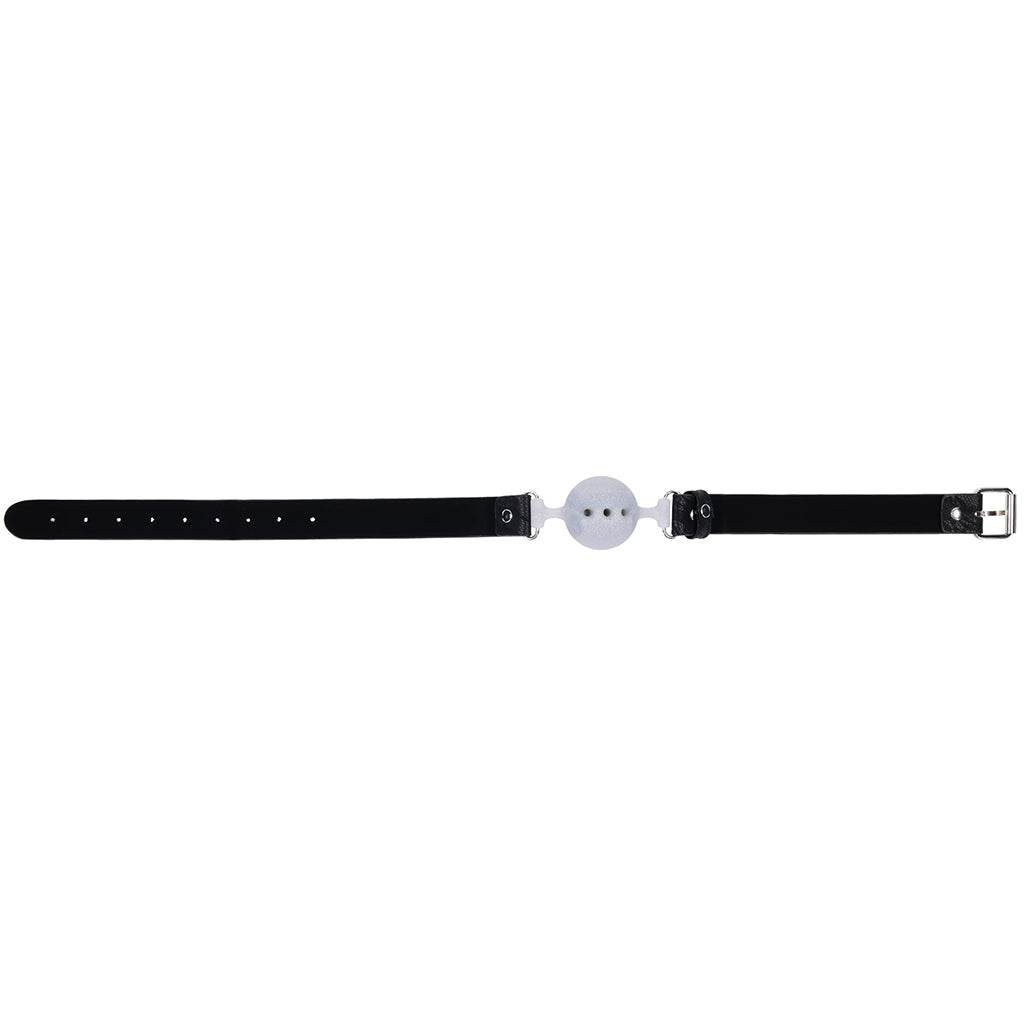 Sex & Mischief Lace Silicone Breathable Ball Gag Bondage and Fetish > Ball Gags & Mouth Restraints - Tophatter Daily Deals