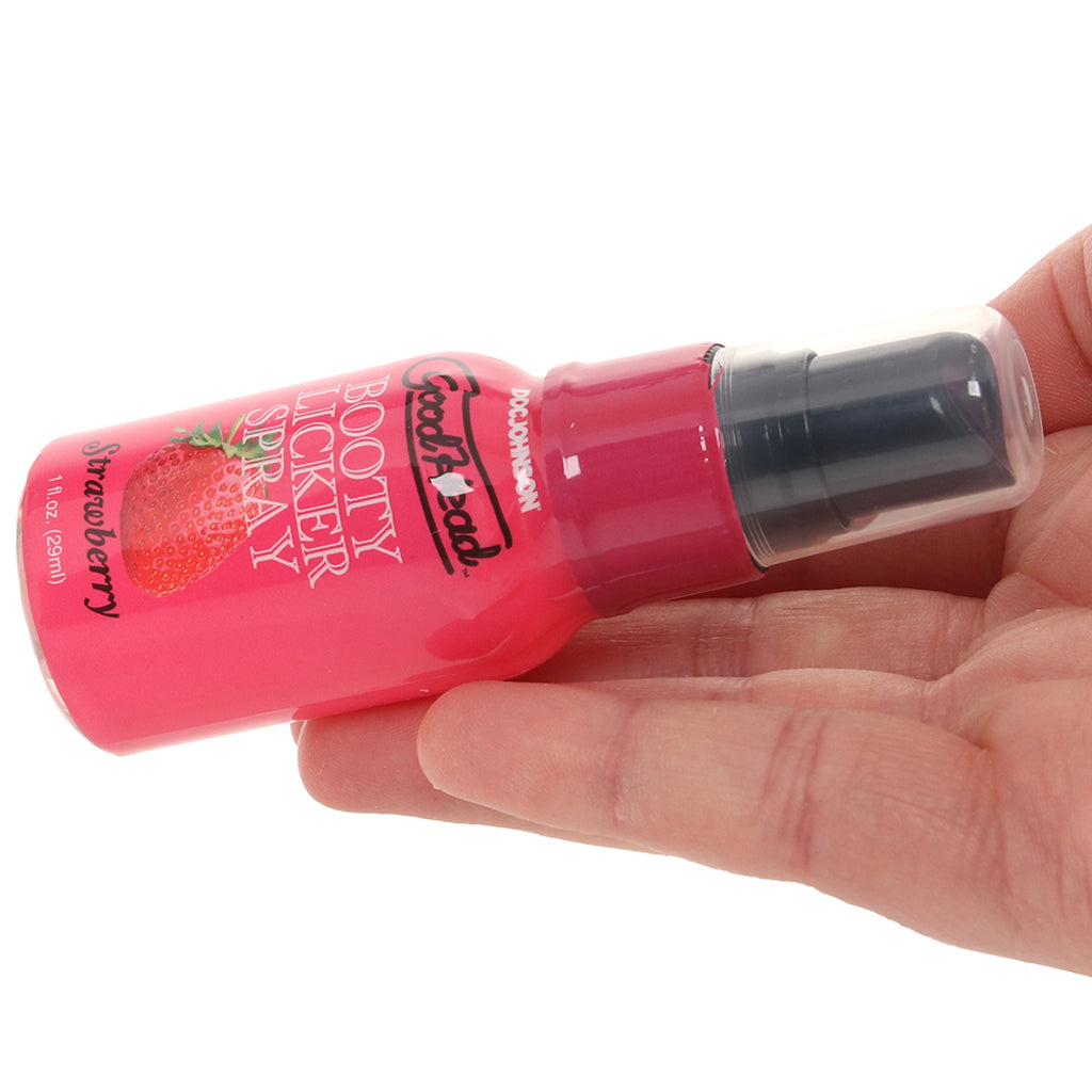 GoodHead Booty Licker Spray 1fl.oz/29ml in Strawberry - Tophatter's Adult Sex Toys Online Lubes and Lotions > Flavored Sex Lubes - Tophatter Daily Deals