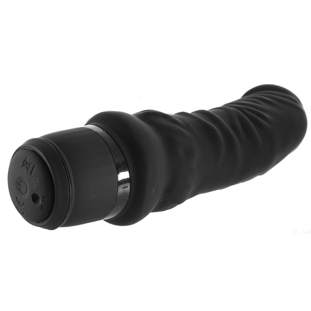 Power Cock 6 Inch Realistic Vibe in Black - Tophatter's Adult Sex Toys Online Vibrators > Realistic Vibrator Dildos - Tophatter Daily Deals
