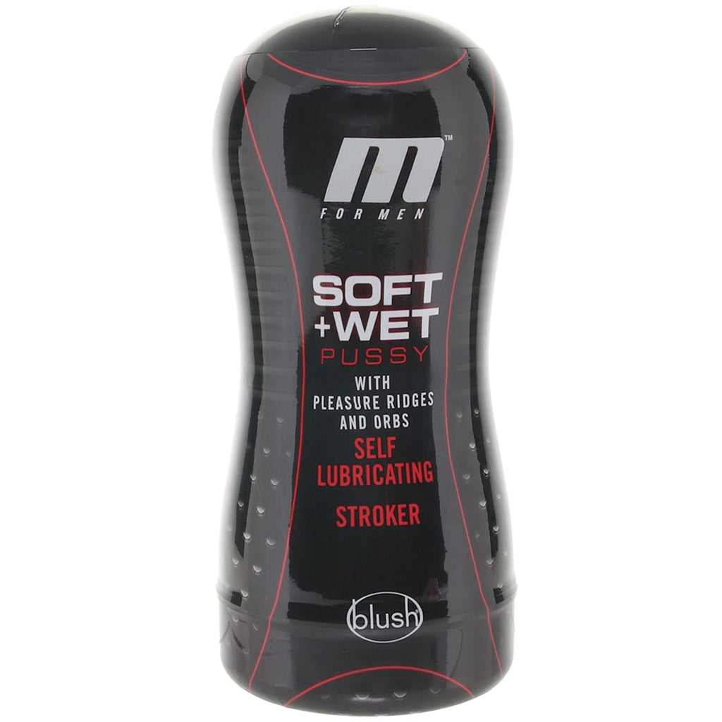 M For Men Soft + Wet Pussy in Pleasure Ridges & Orbs Male Masturbators > Pocket Strokers - Tophatter Daily Deals