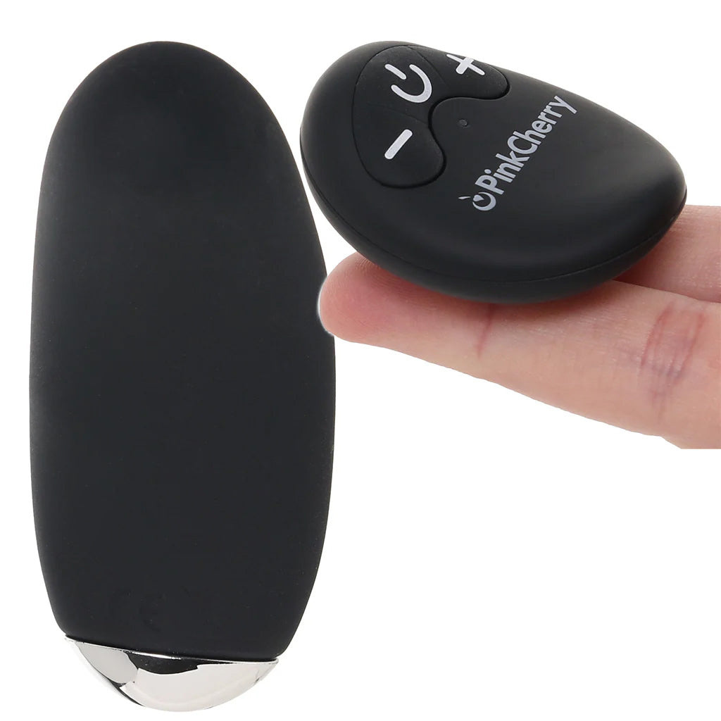 PinkCherry Remote Control Panty Vibe in Black Vibrators > Wearable & Panty Vibrators - Tophatter Daily Deals