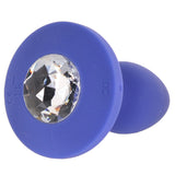 Cheeky Gems Medium Vibrating Probe in Blue Anal Sex Toys > Butt Plugs - Tophatter Daily Deals