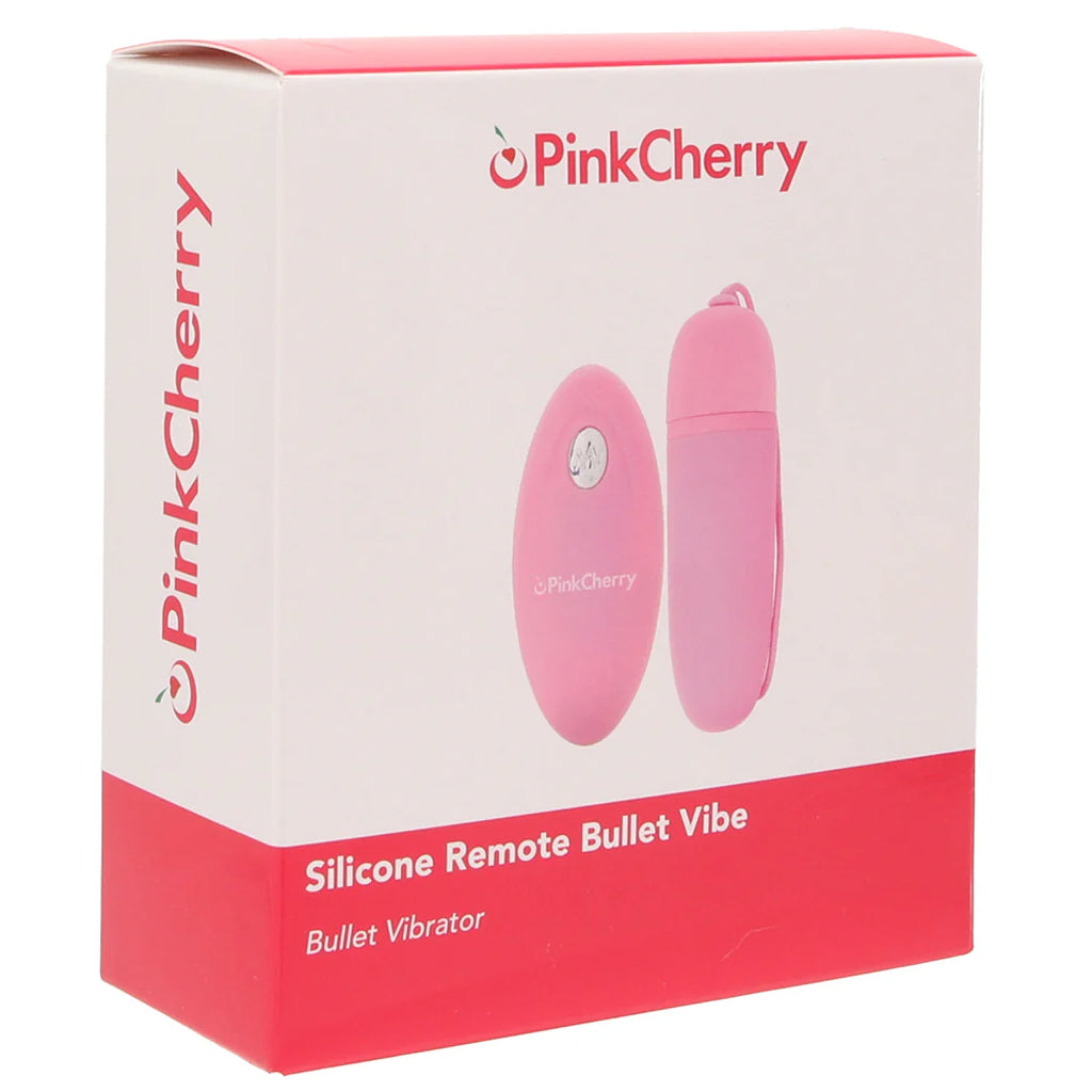 PinkCherry Silicone Remote Bullet Vibe Vibrators > Bullet and Egg Vibrators - Tophatter Daily Deals