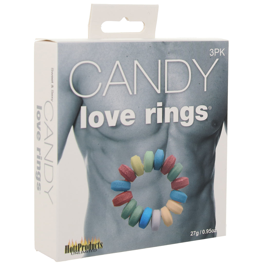 Edible Candy Love Rings in 3 Pack Novelties 'n Parties > Tasty Treats - Tophatter Daily Deals