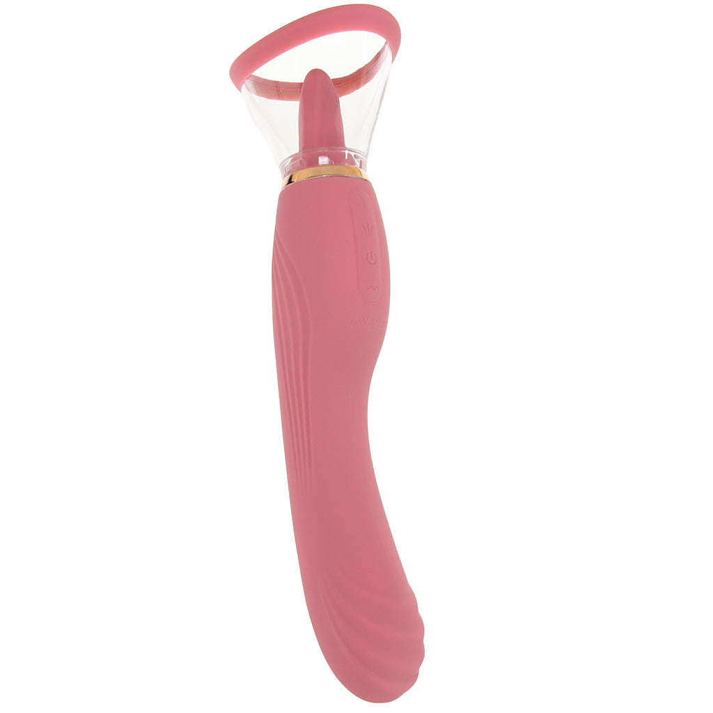 Le Wand Lick 3-in-1 Double-Ended Vibe - Tophatter's Adult Sex Toys Online Vibrators > Clitoral Stimulators - Tophatter Daily Deals