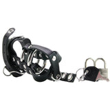 Blue Line Gimp Cock Chastity Sheath with C-Ring Bondage and Fetish > Cock and Ball Devices - Tophatter Daily Deals