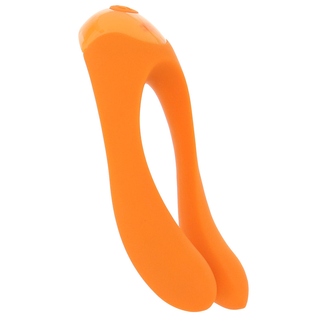 Satisfyer Candy Cane Vibe in Orange Vibrators > Clitoral Stimulators - Tophatter Daily Deals