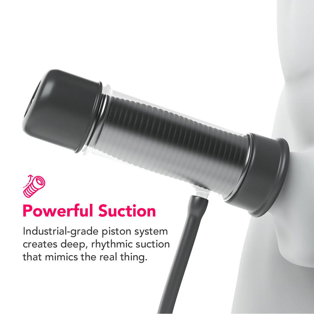 Autoblow VacuGlide Blowjob Machine Male Masturbators > Auto Strokers - Tophatter Daily Deals