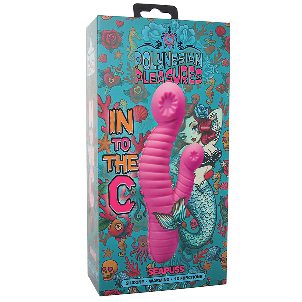 Polynesian Pleasures Seapuss Warming Rabbit Vibe Vibrators > Rabbit Vibrators - Tophatter Daily Deals