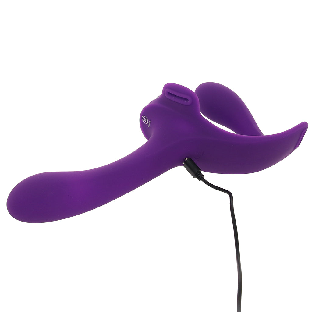 Together Lock-In Vibrating Strap-On Set - Tophatter's Adult Sex Toys Online Dildo Sex Toys > Strap-On and Harnesses - Tophatter Daily Deals