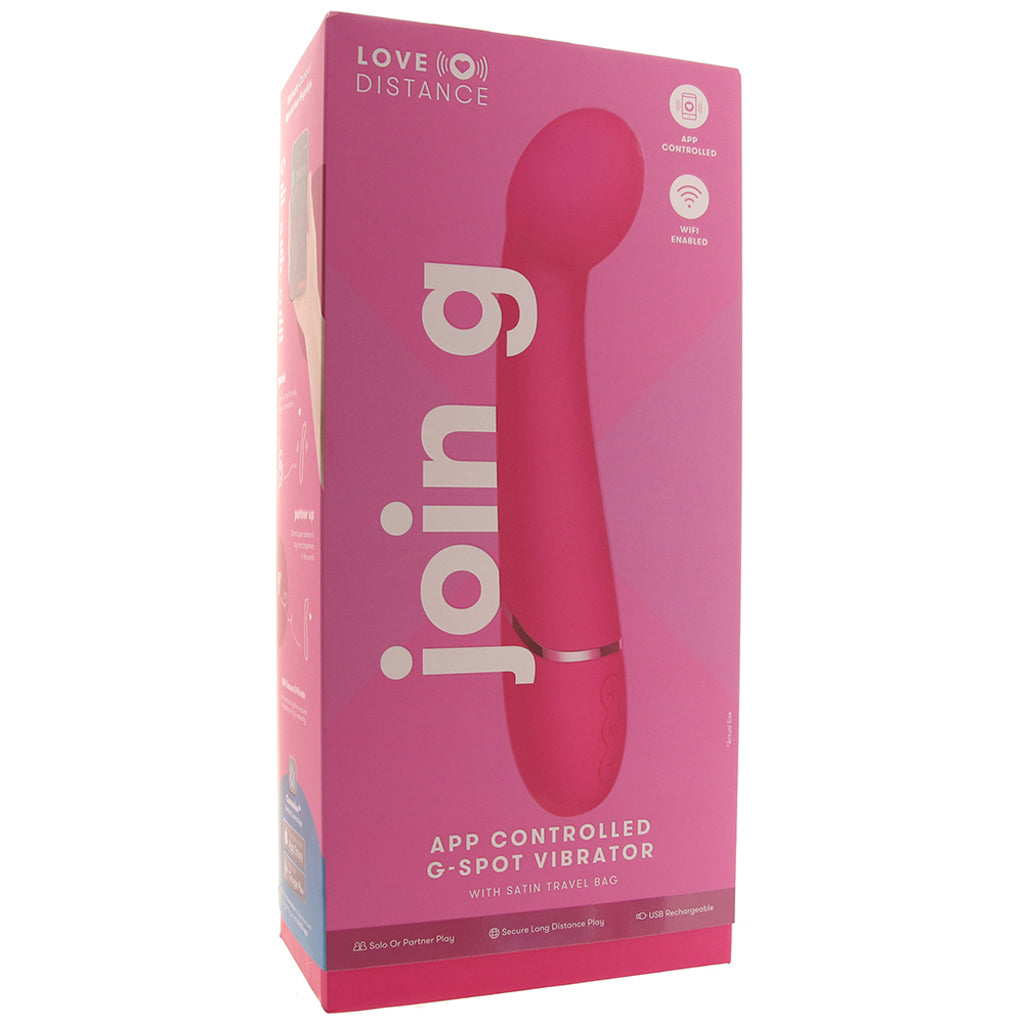 Love Distance Join G App Controlled G-Vibe Vibrators > G-Spot Vibrators - Tophatter Daily Deals