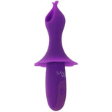 Sienna Fluttering Silicone Vibe in Purple - Tophatter's Vibrator Deals Online Vibrators > Clitoral Stimulators - Tophatter Daily Deals