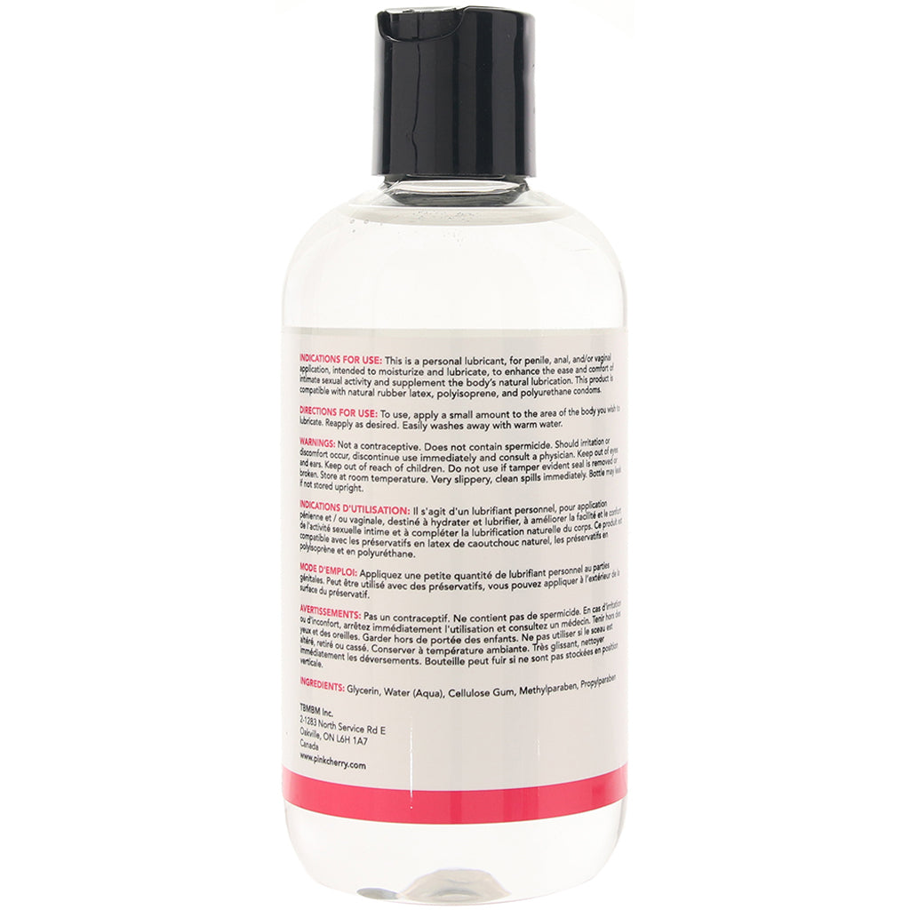 PinkCherry Water Based Anal Lubricant in 8oz/240ml Lubes and Lotions > Anal Sex Lubes - Tophatter Daily Deals