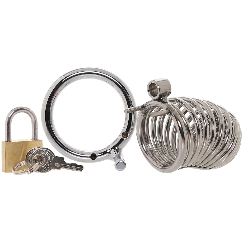 Blueline Prisoner Cock Cage - Tophatter's Adult Sex Toys Online Bondage and Fetish > Cock and Ball Devices - Tophatter Daily Deals