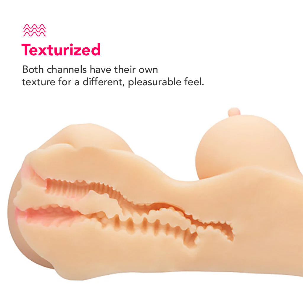 Stroke It Body Banger Masturbator in Ivory Male Masturbators > Realistic Butts - Tophatter Daily Deals