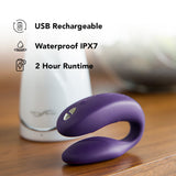 We-Vibe Sync 2 Couple's Vibe in Purple - Tophatter's Adult Products Vibrators > G-Spot Vibrators - Tophatter Daily Deals