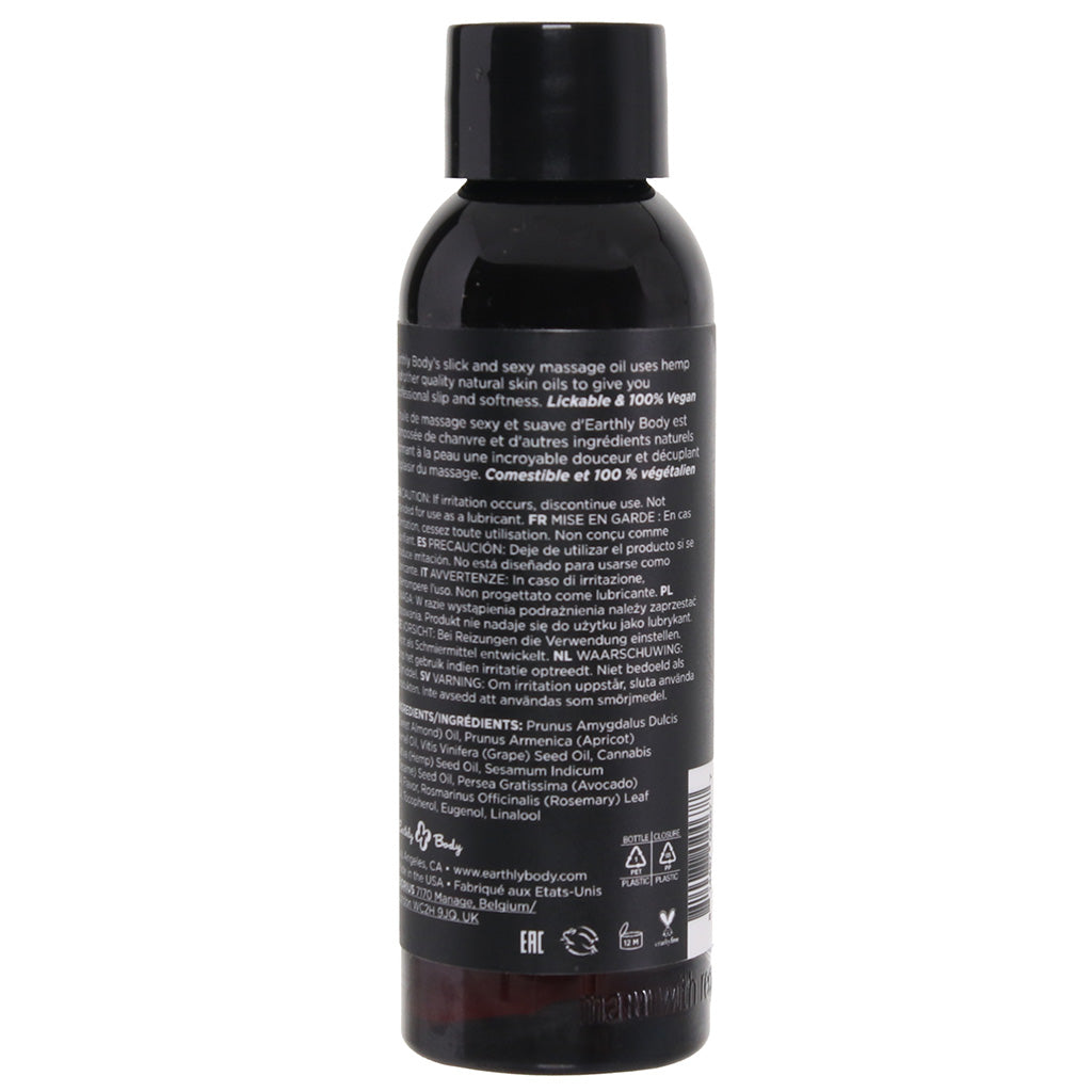 Edible Massage Oil 2oz/60ml in Gushing Grape Sensual Love > Massage - Tophatter Daily Deals