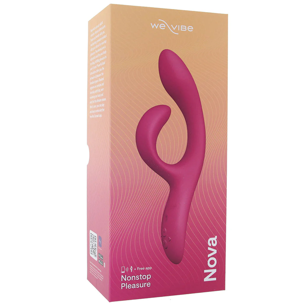 We-Vibe Nova 2 Rabbit Vibe in Fuchsia Vibrators > Rabbit Vibrators - Tophatter Daily Deals