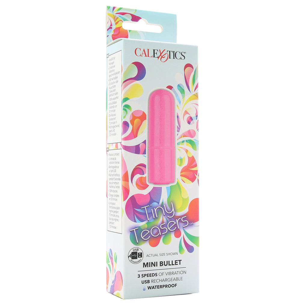 Tiny Teasers Mini Bullet Vibe in Pink Vibrators > Bullet and Egg Vibrators - Tophatter Daily Deals