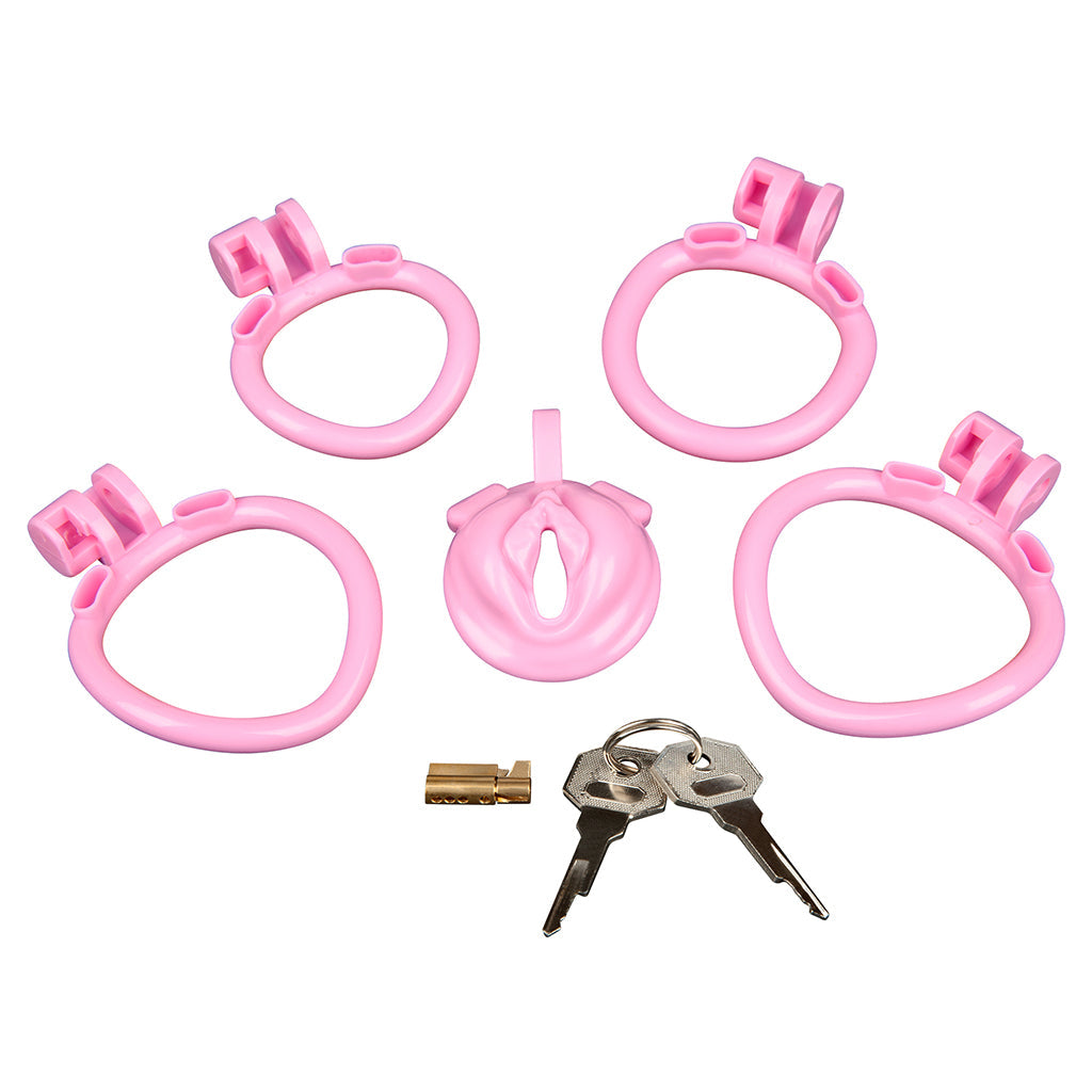 Blueline Bitchboy Degrading Mini Chastity Cage - Tophatter's Adult Sex Toys Online Bondage and Fetish > Cock and Ball Devices - Tophatter Daily Deals