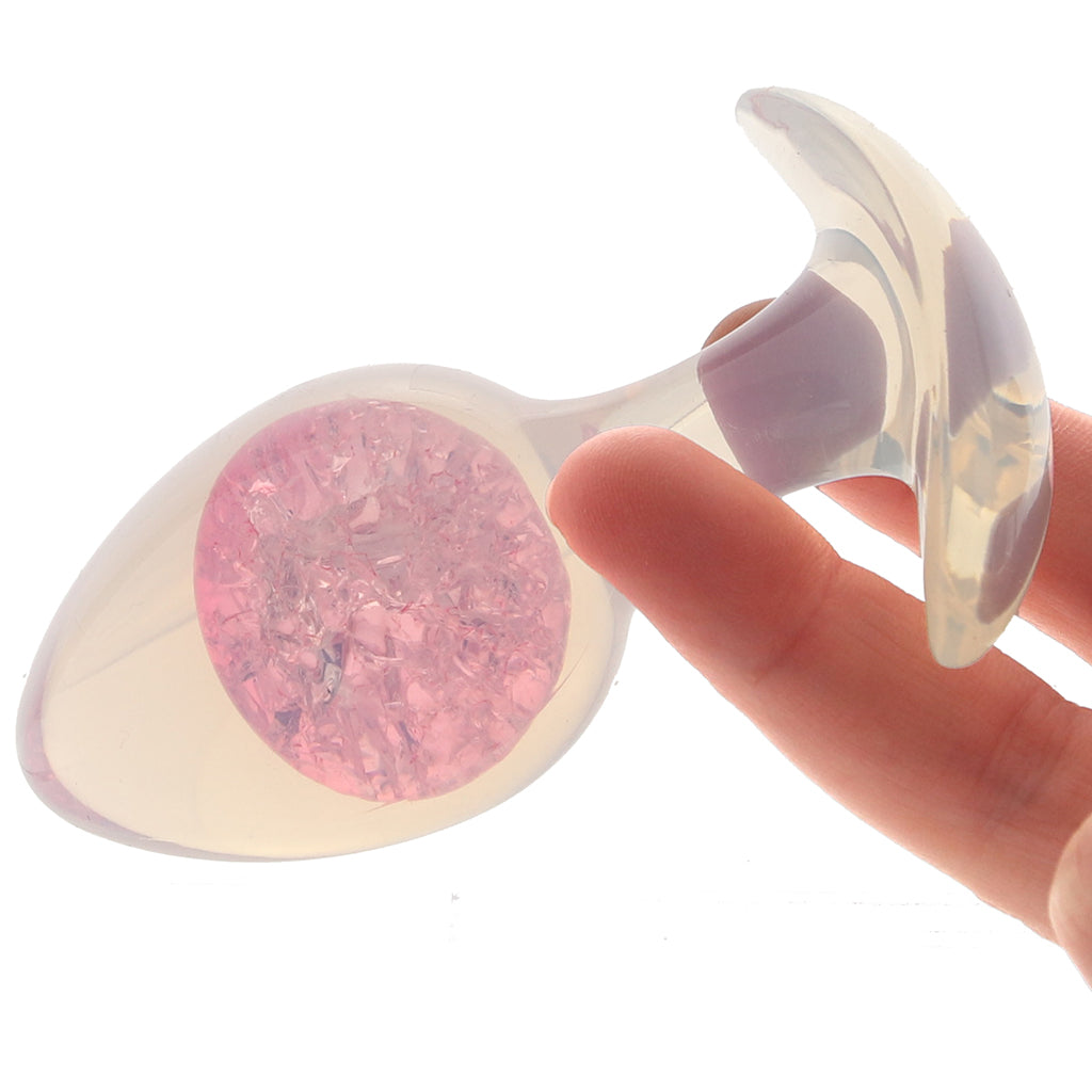 Glams Cosmic Pink Butt Plug in Medium - Tophatter's Adult Sex Toys Online Anal Sex Toys > Butt Plugs - Tophatter Daily Deals