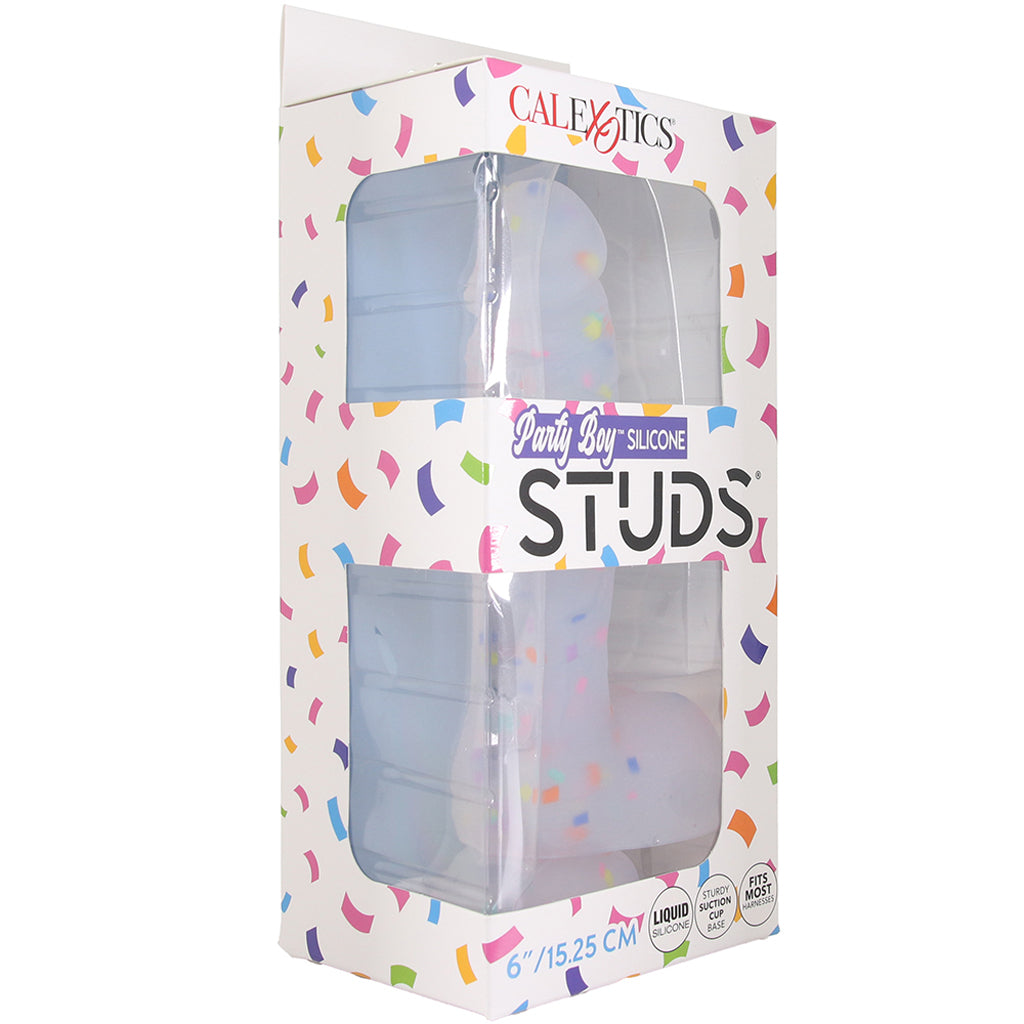 Silicone Studs Party Boy 6 Inch Dildo - Tophatter's Adult Sex Toys Online Dildo Sex Toys > Realistic Dildos - Tophatter Daily Deals