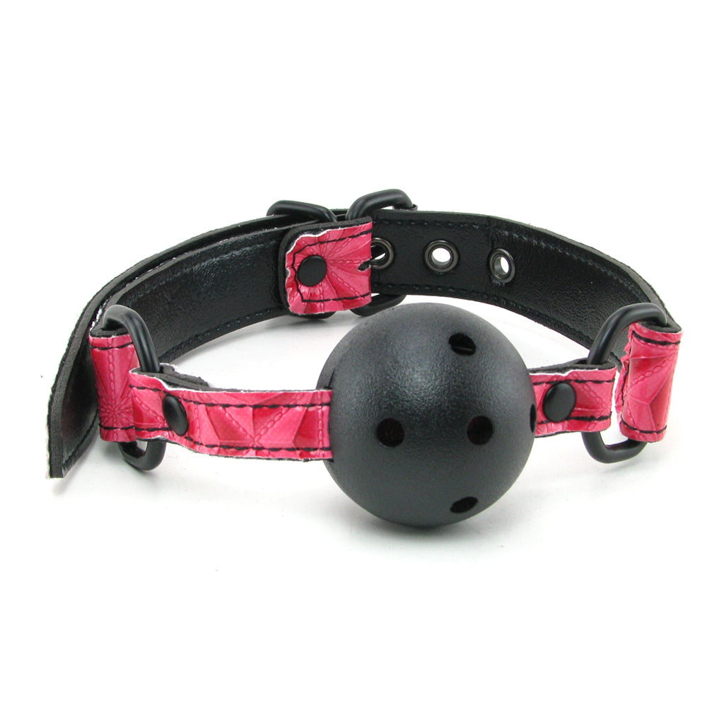 Sinful Ball Gag in Pink Bondage and Fetish > Ball Gags & Mouth Restraints - Tophatter Daily Deals