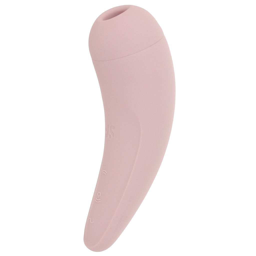 Satisfyer Curvy 2+ Air Pulse Stimulator in Pink Vibrators > Clitoral Stimulators - Tophatter Daily Deals