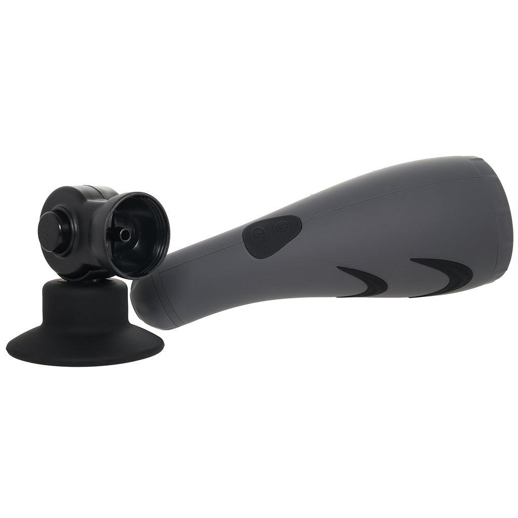 Apollo 30 Function Hydro Power Stroker in Grey Male Masturbators > Self-Contained Strokers - Tophatter Daily Deals
