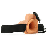 Fetish Fantasy 7 Inch Hollow Strap-On with Balls in Flesh Dildo Sex Toys > Strap-On and Harnesses - Tophatter Daily Deals