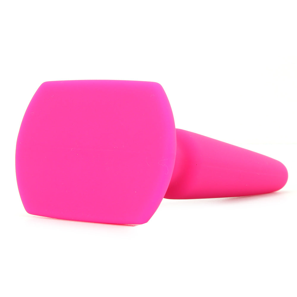 All About Anal Seamless Silicone 4 Inch Butt Plug in Pink Clearance - Tophatter Daily Deals