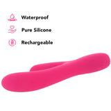PinkCherry G-Spot Slim Rabbit Vibe in Pink Vibrators > Rabbit Vibrators - Tophatter Daily Deals