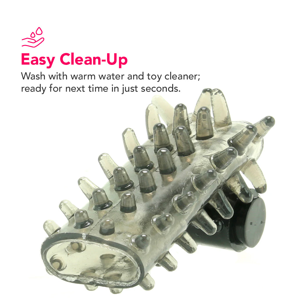 One Night Stand Our Pleasure Vibrating Sleeve Cock Rings - Tophatter Daily Deals