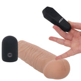 Jock Vibrating Realistic Penis Extender in Tan - Tophatter's Vibrator Deals Online Male Enhancement > Extenders and Sleeves - Tophatter Daily Deals