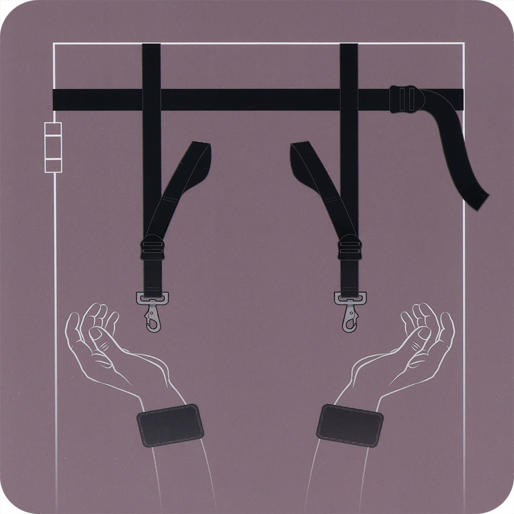 Edge Adjustable Door Restraints Bondage and Fetish > Restraints - Tophatter Daily Deals