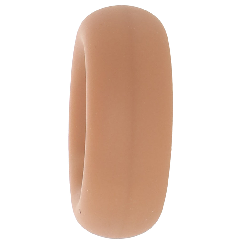 Gunner Liquid Silicone Super Stretch C-Ring in Tan Cock Rings - Tophatter Daily Deals