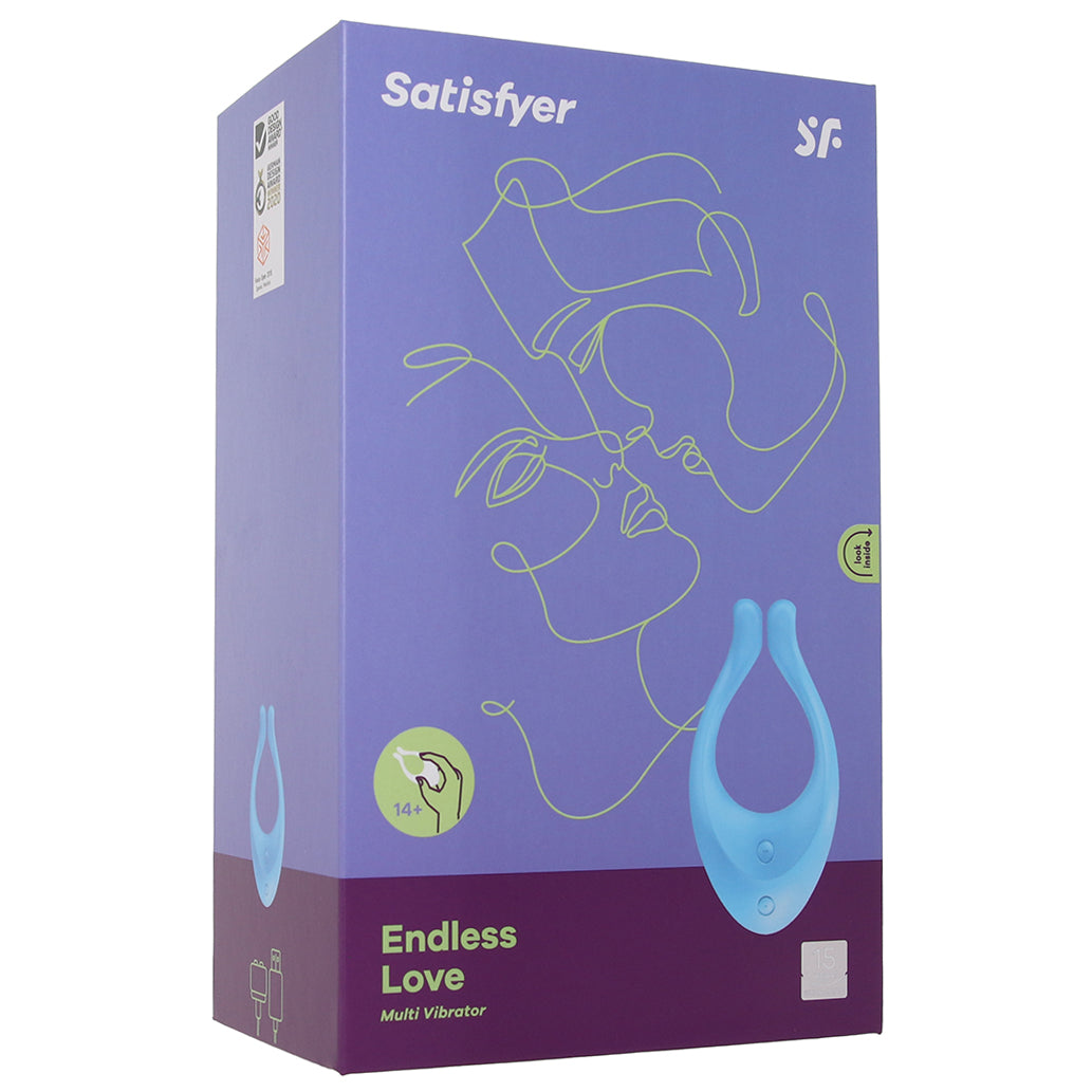 Satisfyer Endless Love Multi Vibrator in Blue Vibrators > Clitoral Stimulators - Tophatter Daily Deals