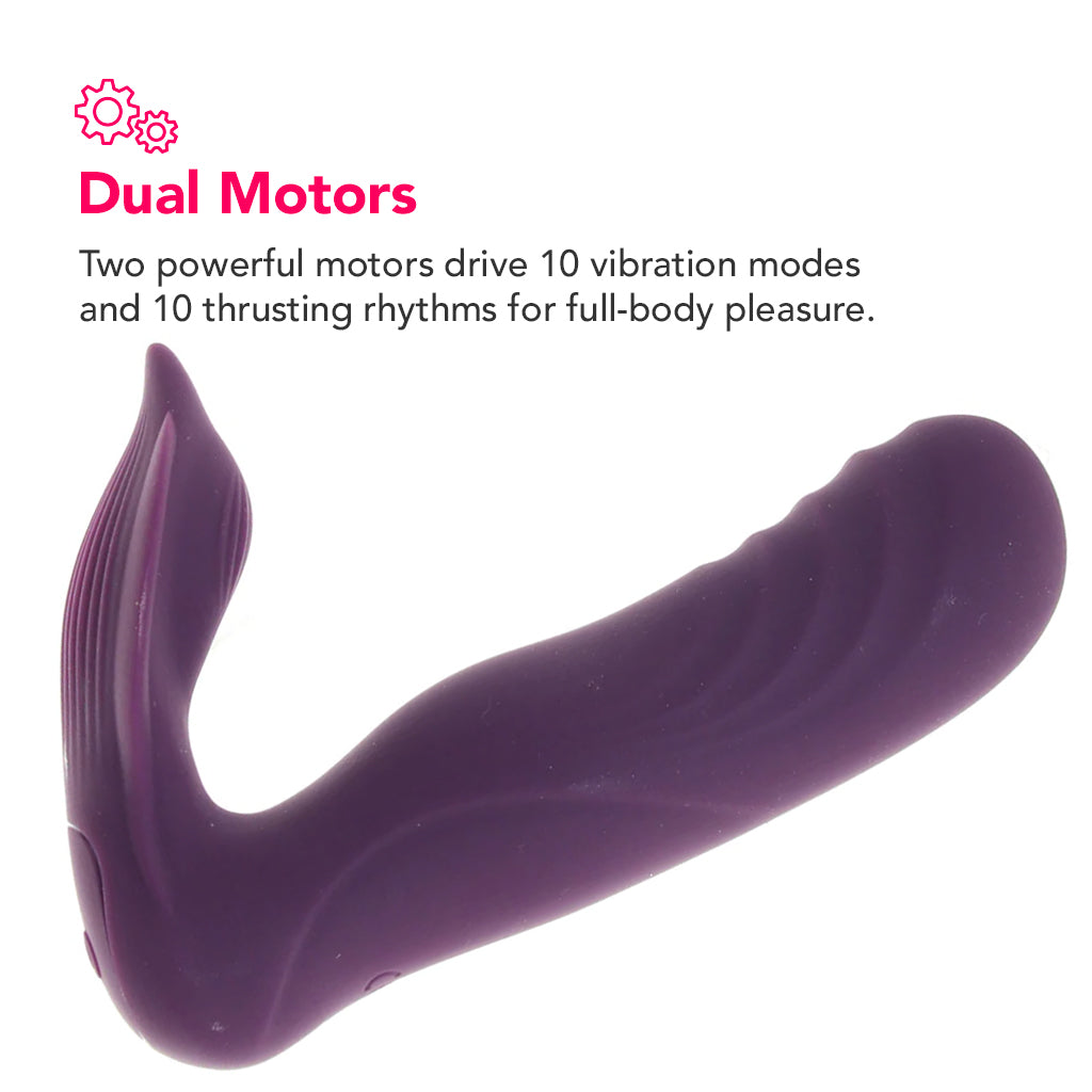 Gender X Velvet Hammer Remote Wearable Vibe Vibrators > Wearable & Panty Vibrators - Tophatter Daily Deals