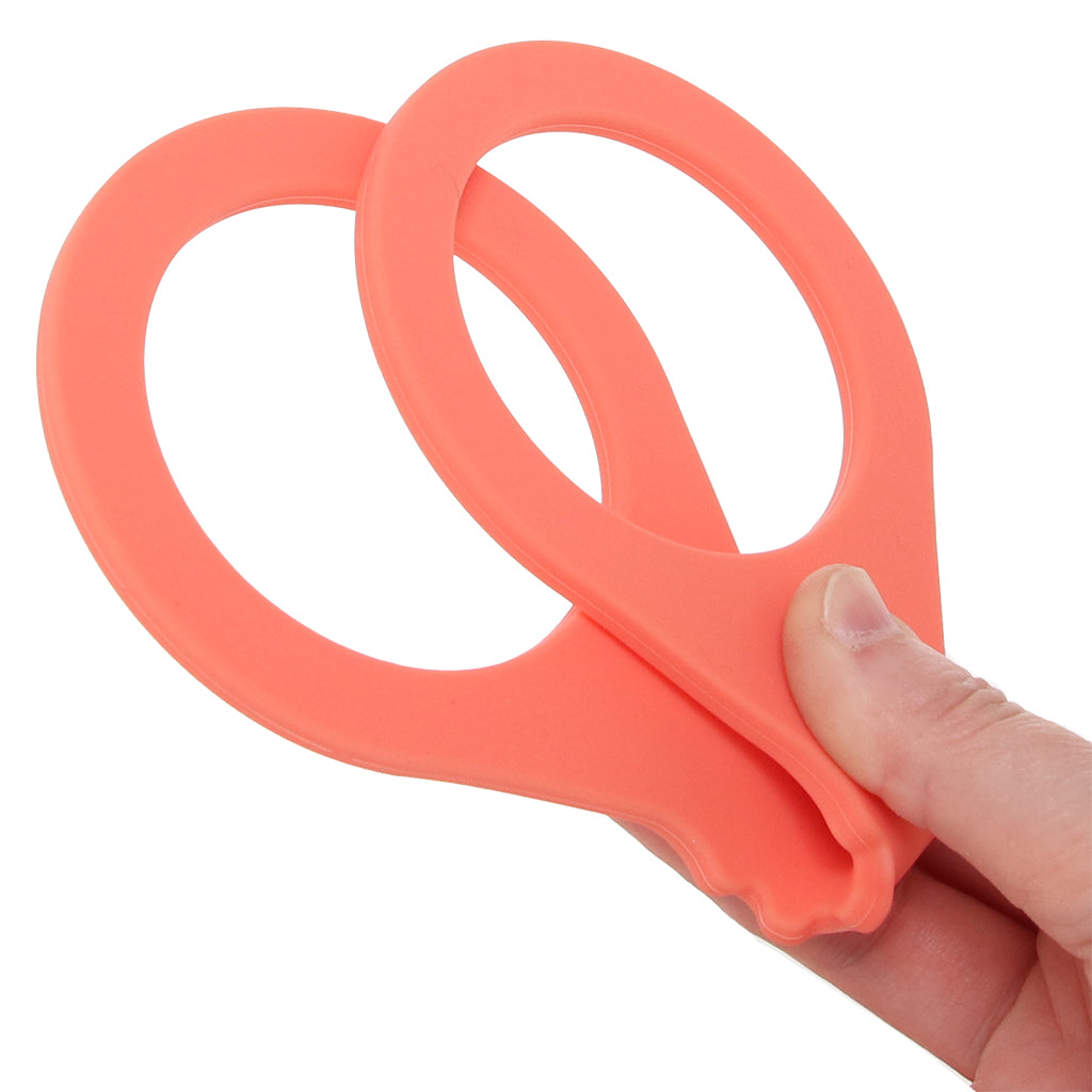 S&M Peaches 'n CreaMe Silicone Cuffs in Small - Tophatter's Adult Sex Toys Online Bondage and Fetish > Wrist and Ankle Cuffs - Tophatter Daily Deals