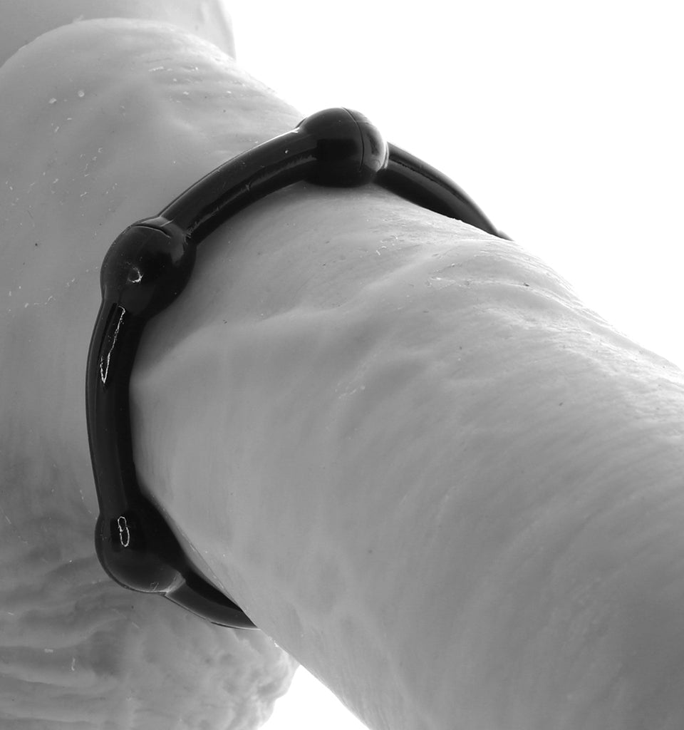 PinkCherry Cock Rings in Black Cock Rings - Tophatter Daily Deals