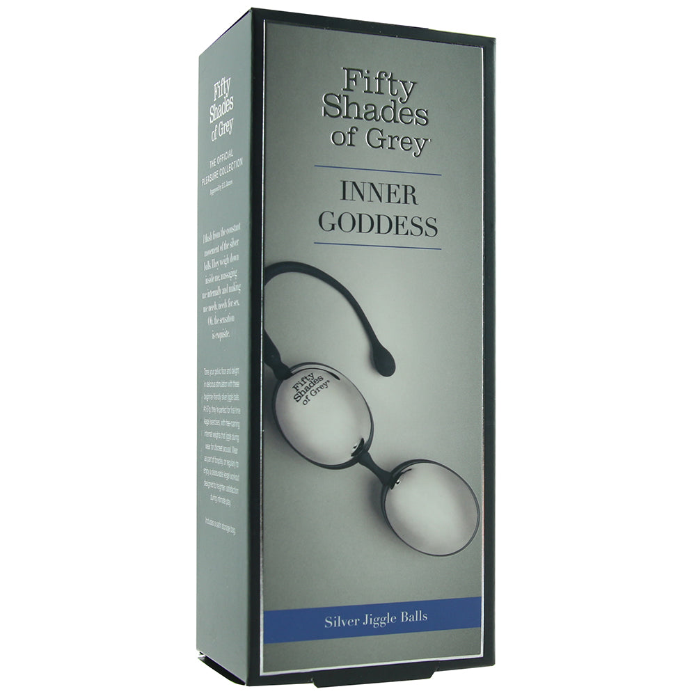 Inner Goddess Silver Jiggle Balls - Tophatter's Adult Products Kegel, Ben Wa and Pelvic Health Tools - Tophatter Daily Deals
