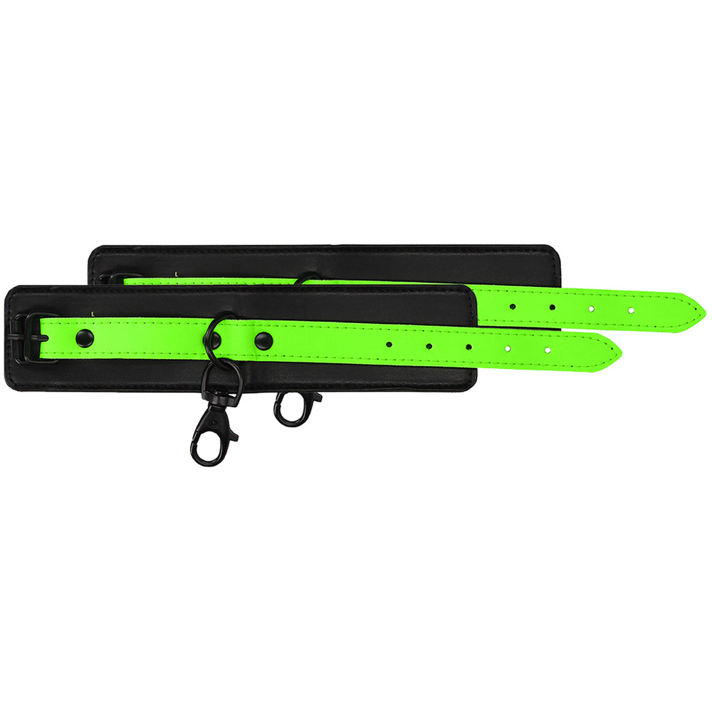 Ouch! Glow Bondage Belt with Thigh and Wrist Cuffs /XL Bondage and Fetish > Men's Bondage Wear - Tophatter Daily Deals