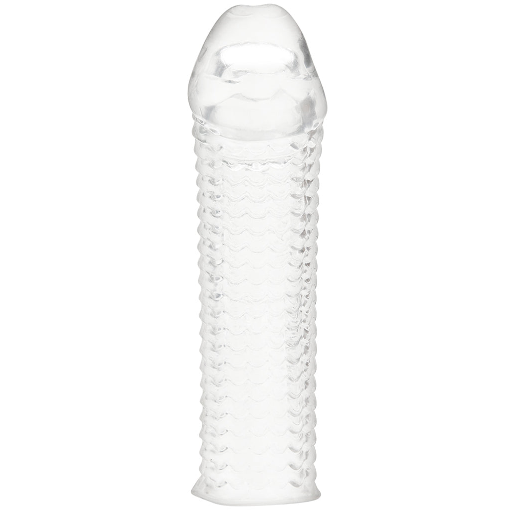 Blue Line 6.5 Inch Clear Textured Extension Sleeve Male Enhancement > Extenders and Sleeves - Tophatter Daily Deals